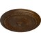 Ekena Millwork Carlsbad Ceiling Medallion (Fits Canopies up to 5 1/2"), 31 1/8"OD x 1 1/2"P, Root Beer Crackle CM31CARBC - alternate 4